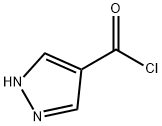 1H-Pyrazole-4-carbonyl chloride Struktur
