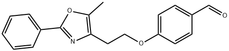 4-[2-(5-METHYL-2-PHENYL-1,3-OXAZOL-4-YL)ETHOXY]BENZALDEHYDE