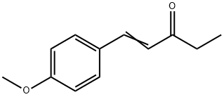 1-(4-甲氧苯基)-1-戊烯-3-酮, 104-27-8, 結(jié)構(gòu)式