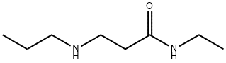 N-Ethyl-3-(propylamino)propanamide Struktur