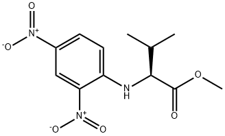 N-(2,4-ジニトロフェニル)-L-バリンメチル 化學構(gòu)造式