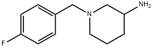 1-(4-fluorobenzyl)piperidin-3-amine(SALTDATA: 1.95HCl 0.3H2O) Struktur
