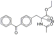 N-Acetyl-α-cyano-p-benzoyl-D,L-phenylalanine, Ethyl Ester|N-乙?；?4-苯甲酰基-ALPHA-氰基-DL-苯丙氨酸乙酯