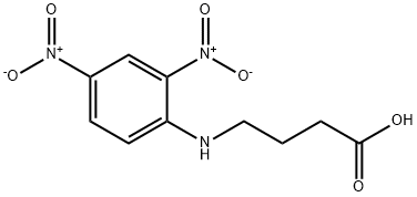 二硝基苯基-GAMMA-氨基-N-丁酸, 10466-75-8, 結(jié)構(gòu)式