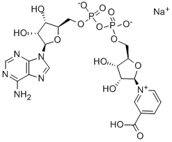 DEAMIDO NAD SODIUM SALT, 104809-30-5, 結(jié)構(gòu)式