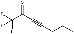 3-Heptyn-2-one,  1,1,1-trifluoro- Struktur
