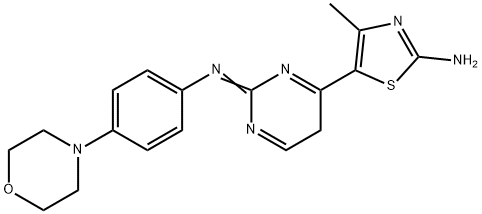 CYC-116, 1059105-22-4, 結(jié)構(gòu)式