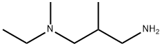 N-(3-amino-2-methylpropyl)-N-ethyl-N-methylamine Struktur