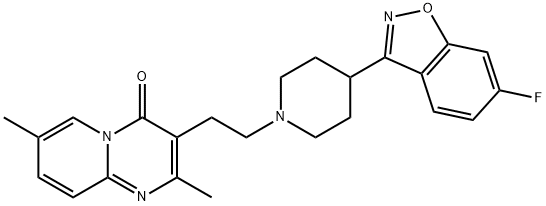 METHYL RISPERIDONE Struktur