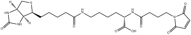 MALEIMIDOBUTYRYLBIOCYTIN Struktur