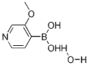 3-Methoxypyridine-4-boronic acid monohydrate Struktur