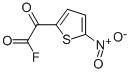 2-Thiopheneacetyl fluoride, 5-nitro-alpha-oxo- (9CI) Struktur
