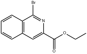 1-溴異喹啉-3-甲酸乙酯 結(jié)構(gòu)式