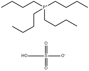 TETRABUTYLPHOSPHONIUM HYDROGEN SULFATE Struktur