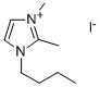 1-BUTYL-2,3-DIMETHYLIMIDAZOLIUM IODIDE Struktur
