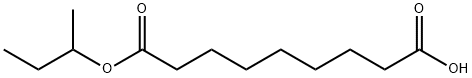 Nonanedioic acid, Mono(1-Methylpropyl) ester Structure