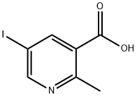 5-Iodo-2-methylnicotinic acid|5-碘-2-甲基吡啶-3-羧酸