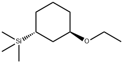 Silane, (3-ethoxycyclohexyl)trimethyl-, trans- (9CI) Struktur
