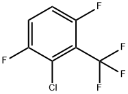 2-Chloro-3,6-difluorobenzotrifluoride Struktur