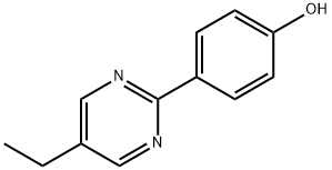 Phenol, 4-(5-ethyl-2-pyrimidinyl)- (9CI) Structure