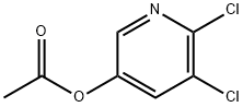 3-Pyridinol, 5,6-dichloro-, 3-acetate Struktur