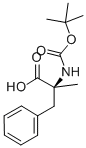 BOC-ALPHA-METHYL-L-PHE Struktur