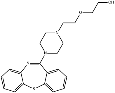 Quetiapine Struktur