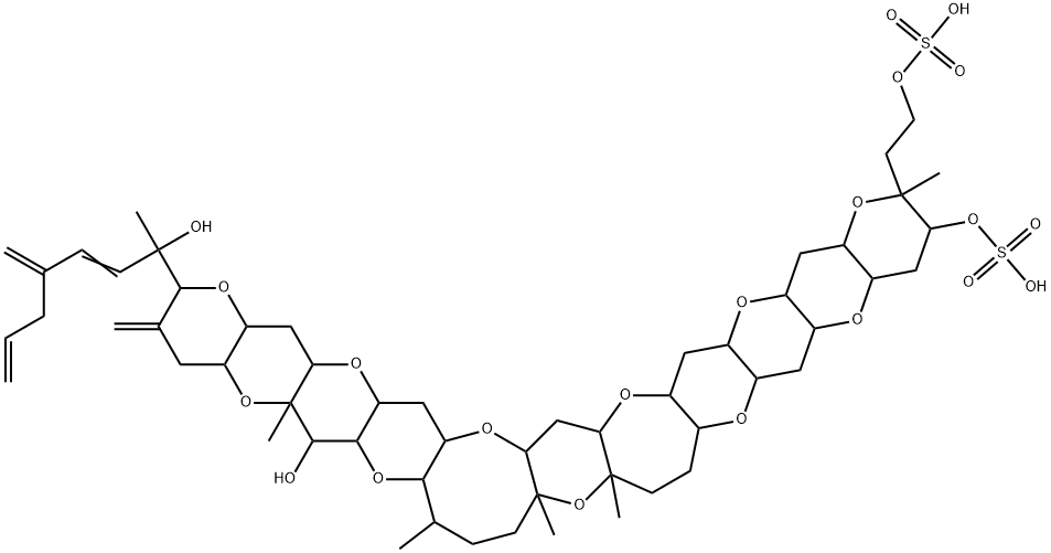 yessotoxin, 112514-54-2, 結(jié)構(gòu)式