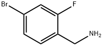 4-BROMO-2-FLUOROBENZYLAMINE price.