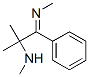 N,2-dimethyl-1-methylimino-1-phenyl-propan-2-amine Struktur