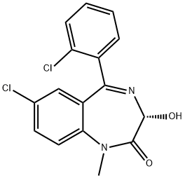 (R)-Lormetazepam Struktur