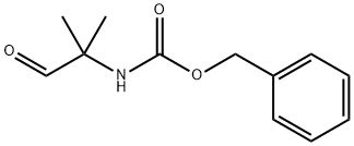 benzyl 2-methyl-1-oxopropan-2-ylcarbamate Struktur