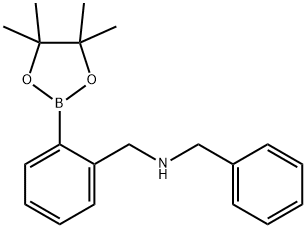 2-(N-Benzylaminomethyl)phenylboronic acid,pinacol Struktur