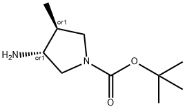 trans-1-Boc-3-amino-4-methylpyrrolidine|TERT-BUTYL TRANS-3-AMINO-4-METHYLPYRROLIDINE-1-CARBOXYLATE