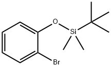 1-BROMO-2-[[(1,1-DIMETHYLETHYL)DIMETHYLSILYL]OXY]-BENZENE Struktur