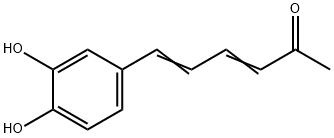 3,5-Hexadien-2-one, 6-(3,4-dihydroxyphenyl)- (9CI) Struktur