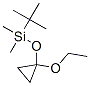 Silane, (1,1-dimethylethyl)[(1-ethoxycyclopropyl)oxy]dimethyl- (9CI) Struktur