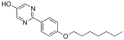 2-[4-(Heptyloxy)-phenyl]-5-hydroxypyrimidine Struktur