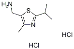 (2-isopropyl-4-methyl-1,3-thiazol-5-yl)methylamine dihydrochloride Struktur