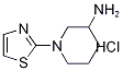 1-(2-thiazolyl)-3-piperidinaMine hydrochloride, 98+% C8H14ClN3S, MW: 219.75 Struktur