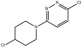 3-chloro-6-(4-chloropiperidin-1-yl)pyridazine, 98+% C9H11Cl2N3, MW: 232.11 Struktur