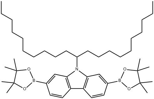 9-(EICOSAN-11-YL)-2,7-BIS(4,4,5,5-TETRAMETHYL-1,3,2-DIOXABOROLAN-2-YL)-9H-CARBAZOLE|9,9-二癸基芴-2,7-二硼酸二頻哪醇酯