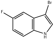 3-Bromo-5-fluoroindole Struktur
