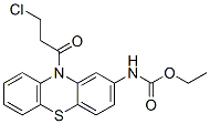 Ethyl-10-(3-chloropropionyl)-10H-phenothiazin-2-yl-carbamate Struktur