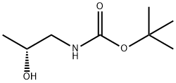 (R)-1-(BOC-氨基)-2-丙醇 結構式