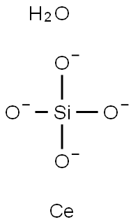 dicerium oxide silicate Struktur