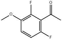 2',6'-Difluoro-3'-methoxyacetophenone Struktur