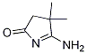 5-aMino-3,4-dihydro-4,4-diMethyl-2H-Pyrrol-2-one Struktur