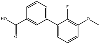 2-FLUORO-3-METHOXYBIPHENYL-3-CARBOXYLIC ACID, 1215206-35-1, 結(jié)構(gòu)式
