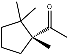 Ethanone, 1-(1,2,2-trimethylcyclopentyl)-, (R)- (9CI) Struktur